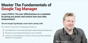Conversionxl And Chris Mercer – The Fundamentals Of Google Tag Manager