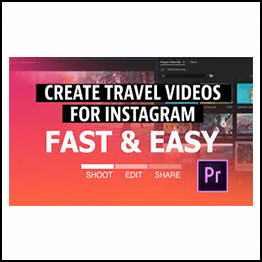 Create travel videos for Instagram fast & easy