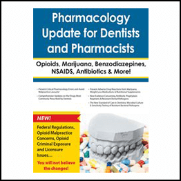 Eric Bornstein – Pharmacology Update For Dentists And Pharmacists