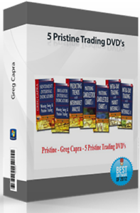 Pristine – Greg Capra – 5 Pristine Trading DVD’s