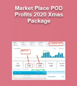 Market Place POD Profits 2020 Xmas Package