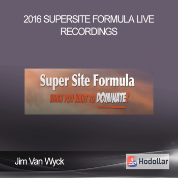 Jim Van Wyck – 2016 SuperSite Formula Live Recordings