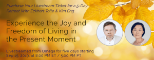 Eckhart Tolle & Kim Eng - Omega Livestream