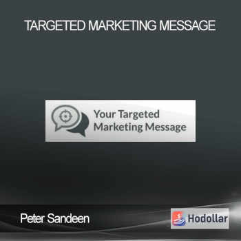 Peter Sandeen - Targeted Marketing Message