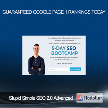 Stupid Simple SEO 2.0 Advanced - Guaranteed Google Page 1 Rankings Today