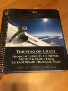 Tony Robbins – Platinum Partnership Thriving on Chaos Feb 2015