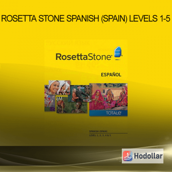Rosetta Stone Spanish (Spain) Levels 1-5
