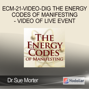 Dr Sue Morter - ECM-21-VIDEO-DIG The Energy Codes of Manifesting - Video of Live Event