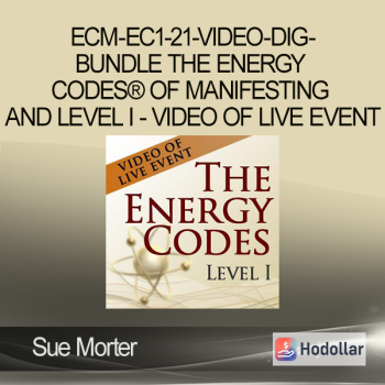 Sue Morter - ECM-EC1-21-VIDEO-DIG-BUNDLE The Energy Codes® of Manifesting and Level I - Video of LIVE Event