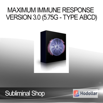 Subliminal Shop - Maximum Immune Response Version 3.0 (5.75G - Type ABCD)