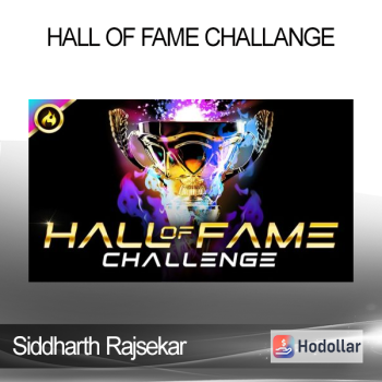 Siddharth Rajsekar - Hall Of Fame Challange