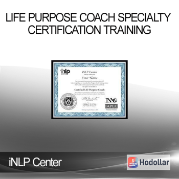 iNLP Center - Life Purpose Coach Specialty Certification Training