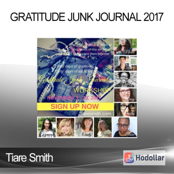 Tiare Smith - Gratitude Junk Journal 2017