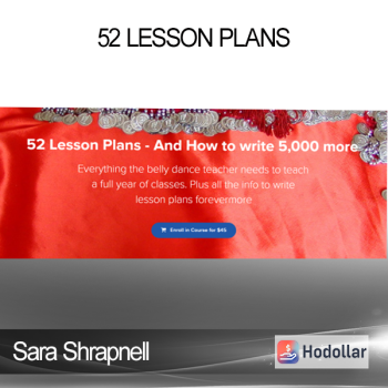 Sara Shrapnell - 52 Lesson Plans