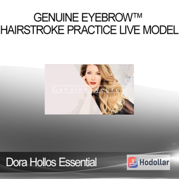 Dora Hollos Essential - Genuine Eyebrow™ Hairstroke Practice Live Model